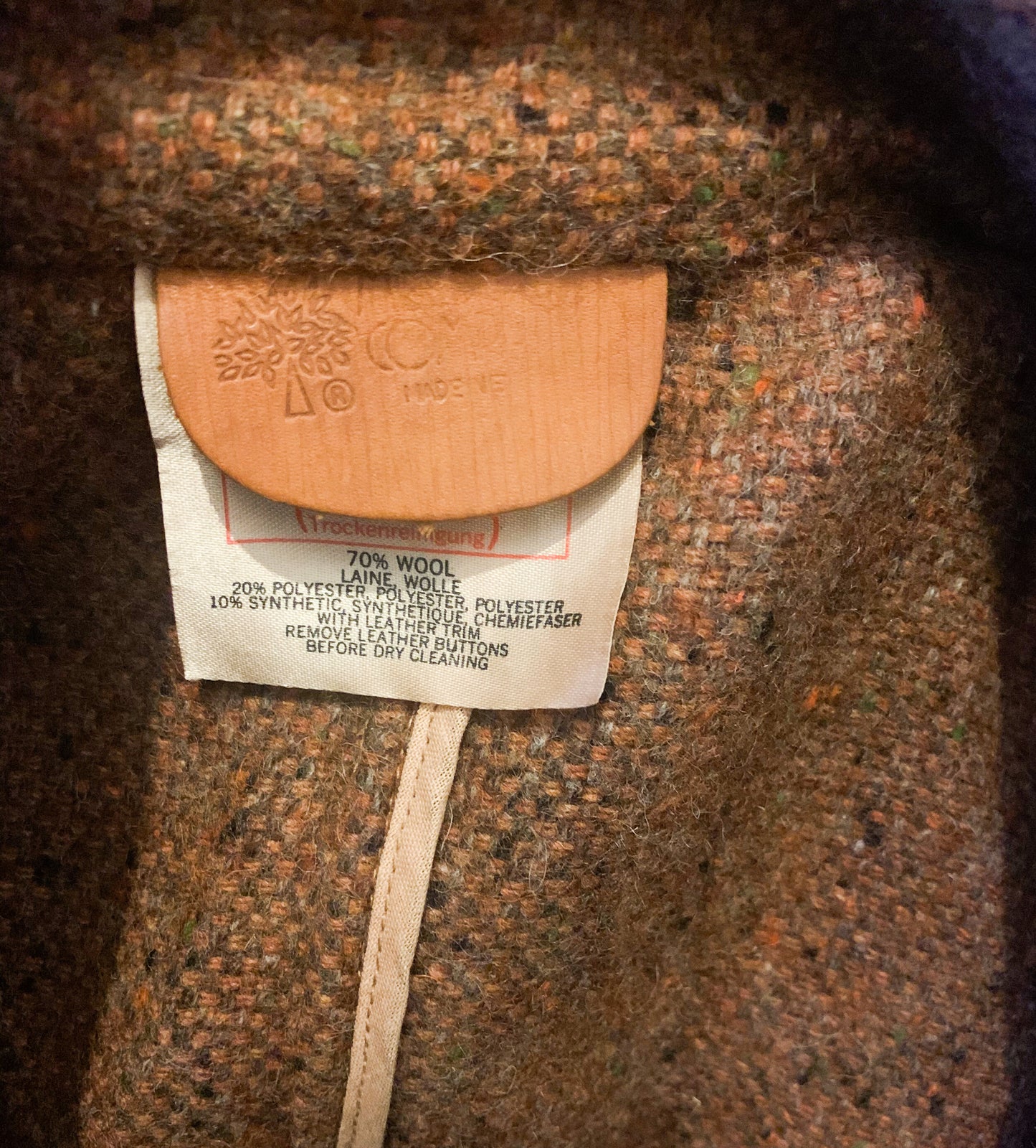 VINTAGE UNISEX MULBERRY JACKET