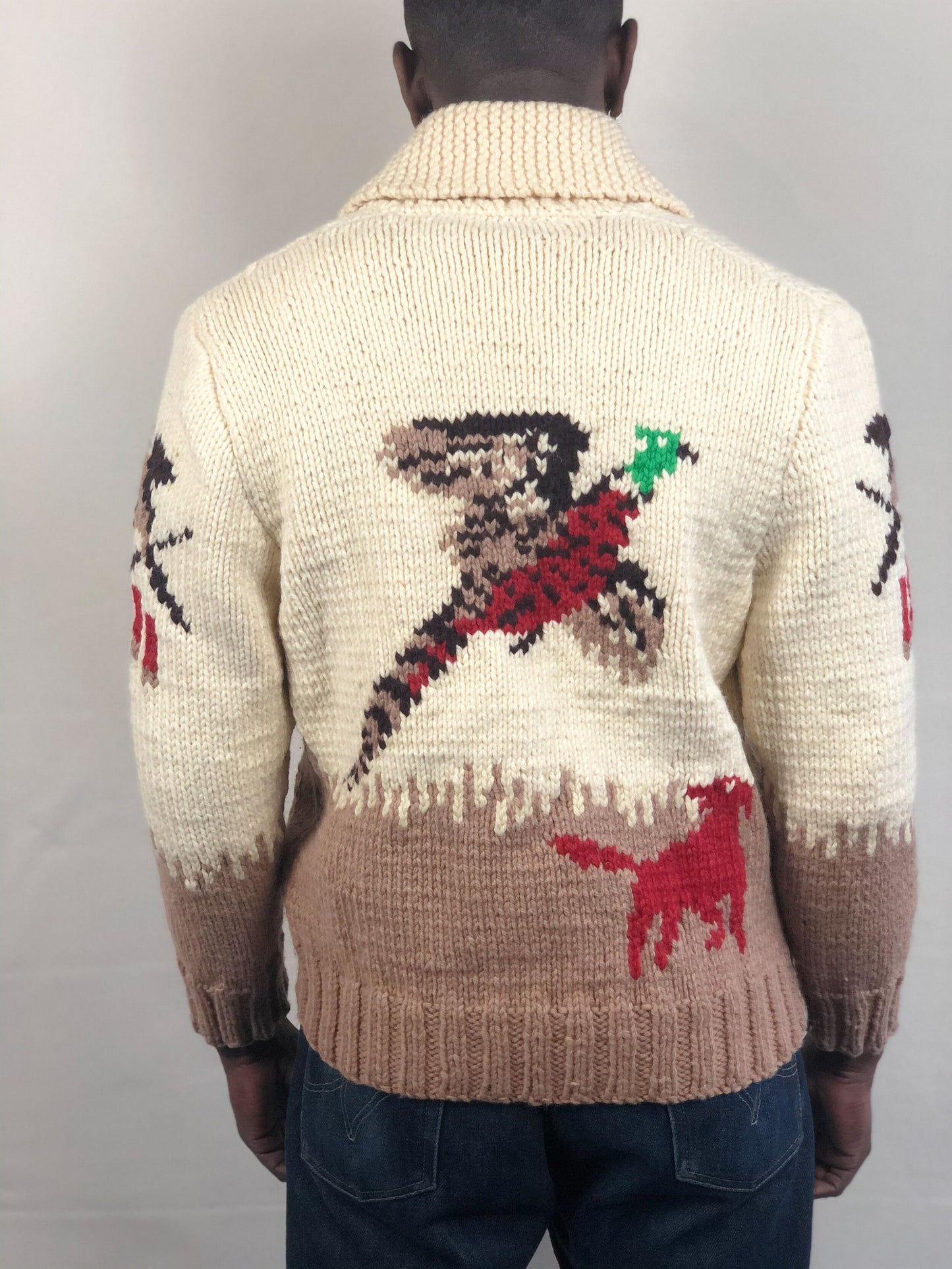 VINTAGE 1950s COWICHAN SWEATER