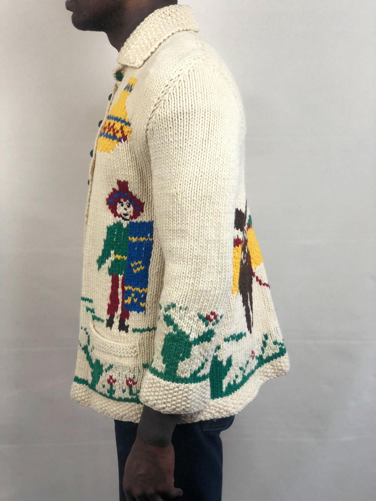 VINTAGE 1940s  CARDIGAN