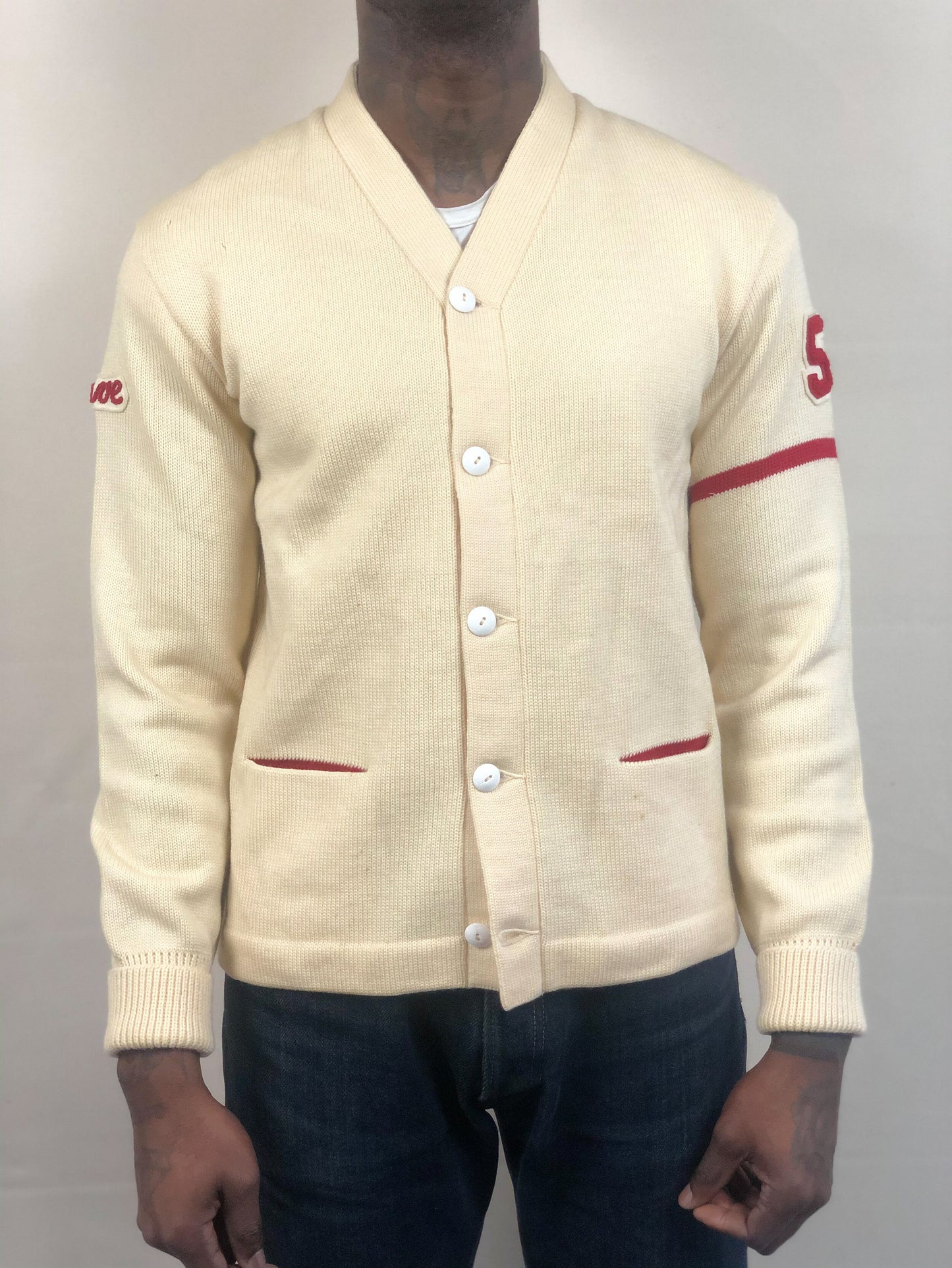 VINTAGE 1950s VARSITY SWEATER