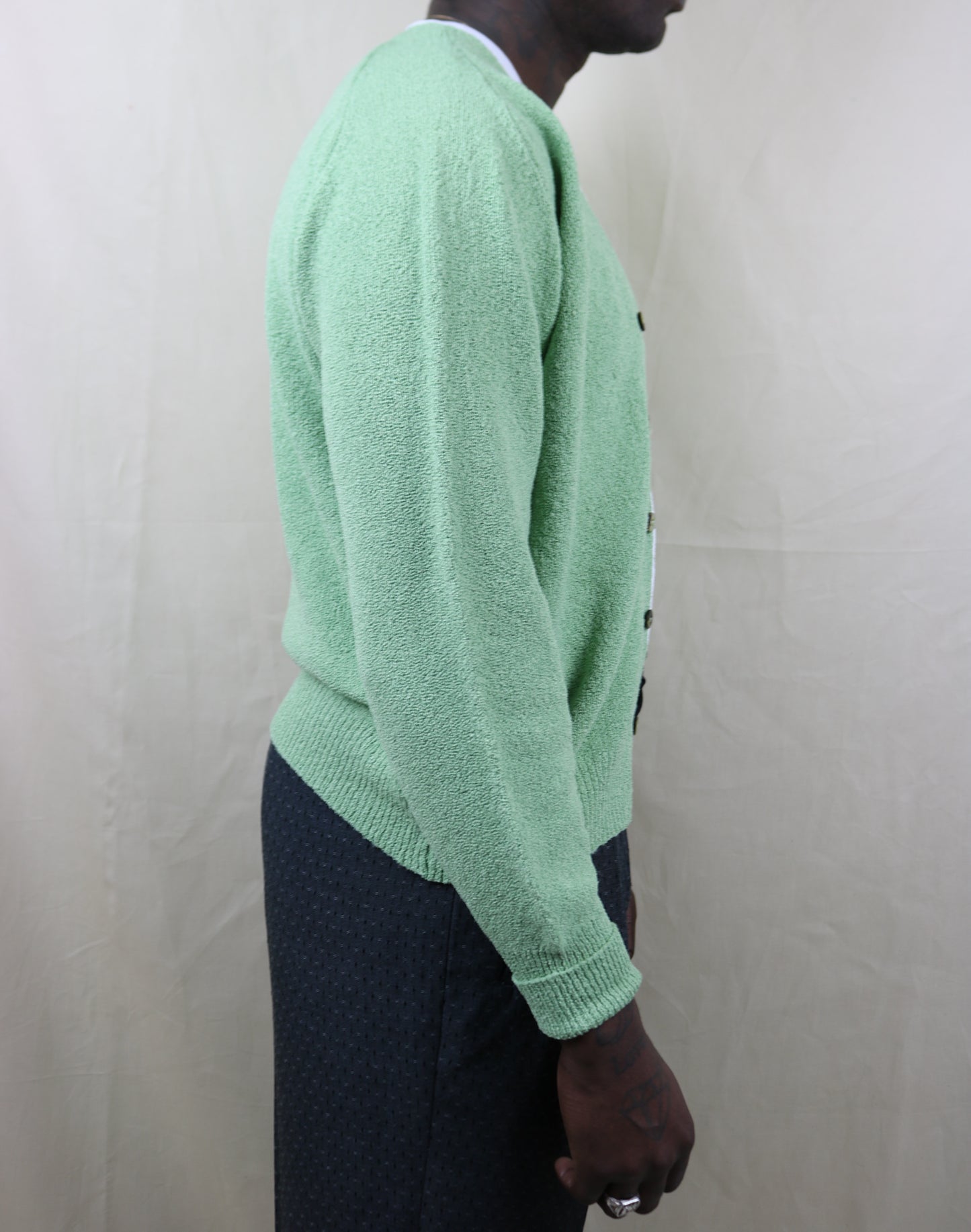 Vintage 1960s Mens Cardigan