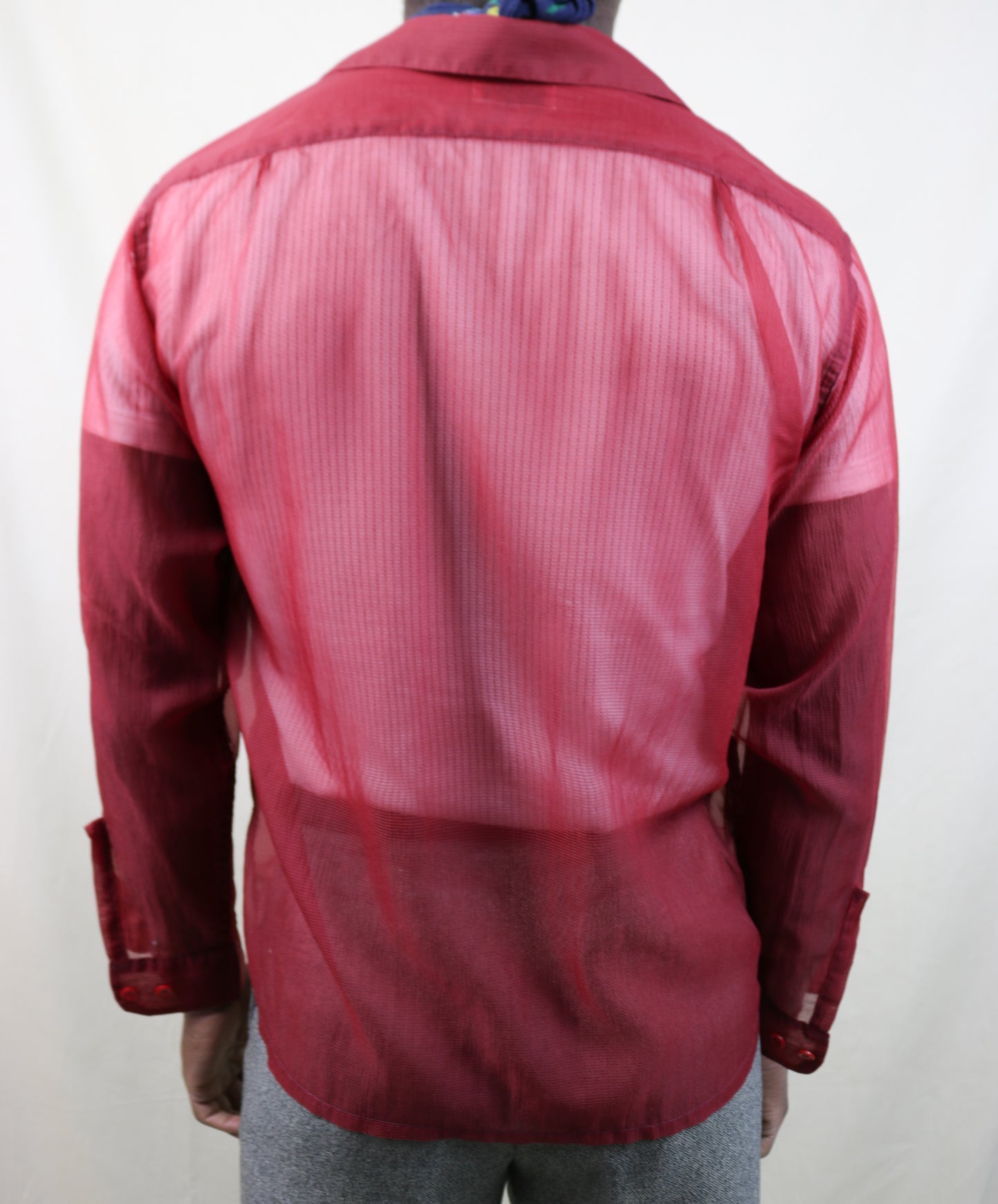 Vintage 1950s Swagger Seersucker Shirt