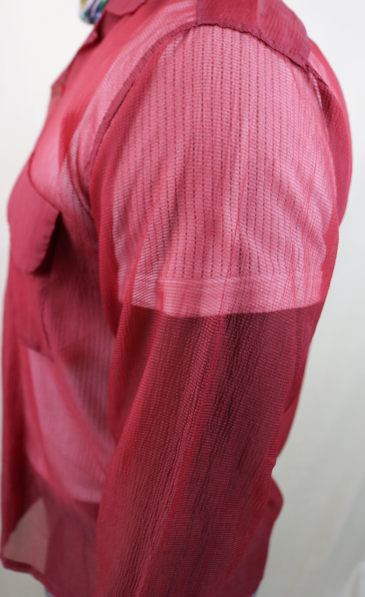 Vintage 1950s Swagger Seersucker Shirt