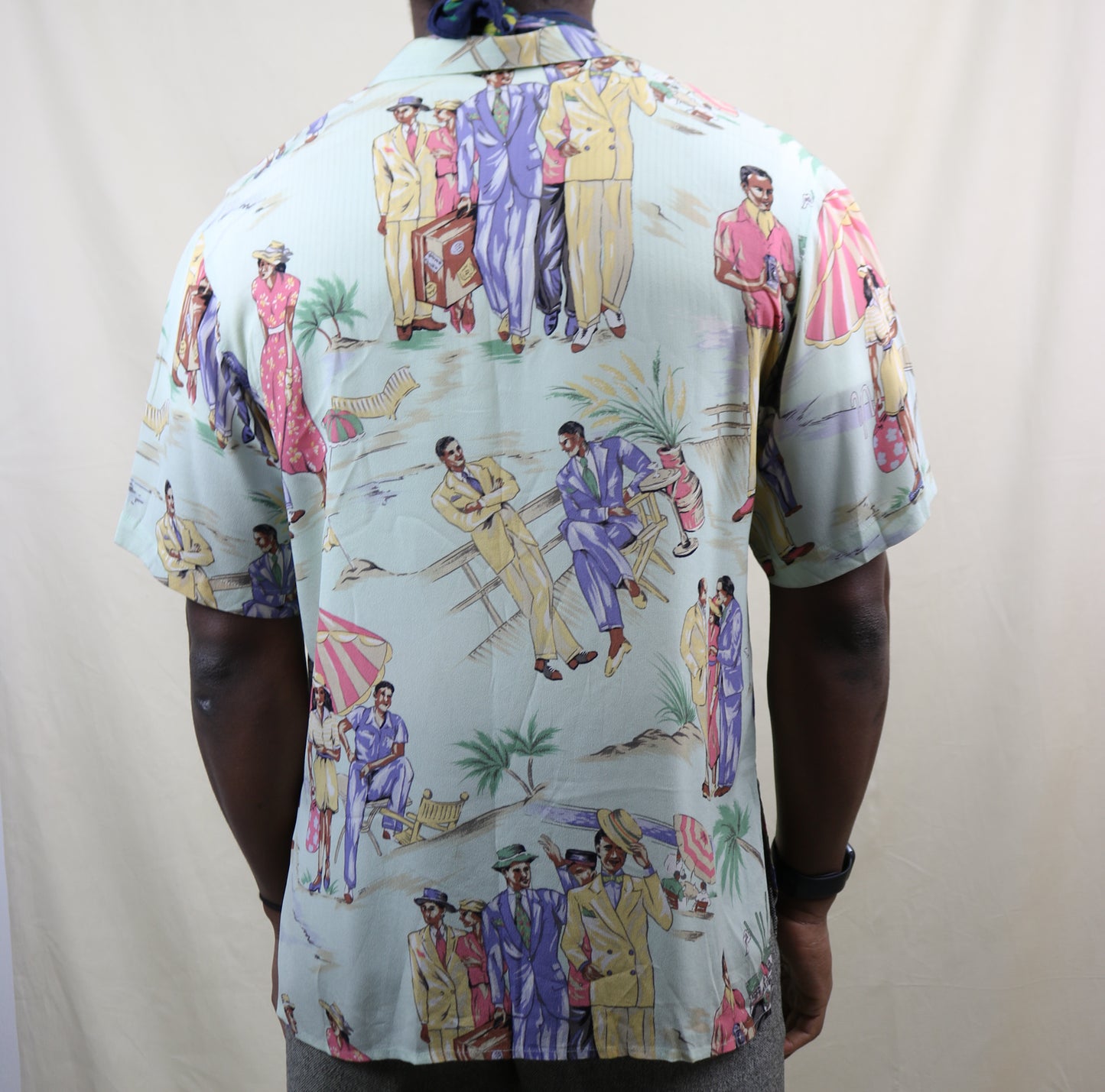 Vintage 1940s Summer Shirt