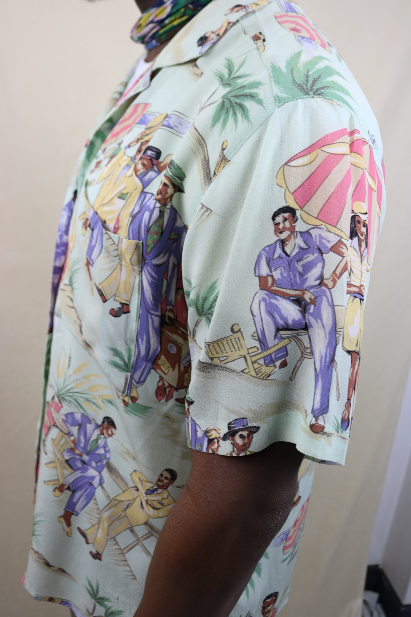 Vintage 1940s Summer Shirt