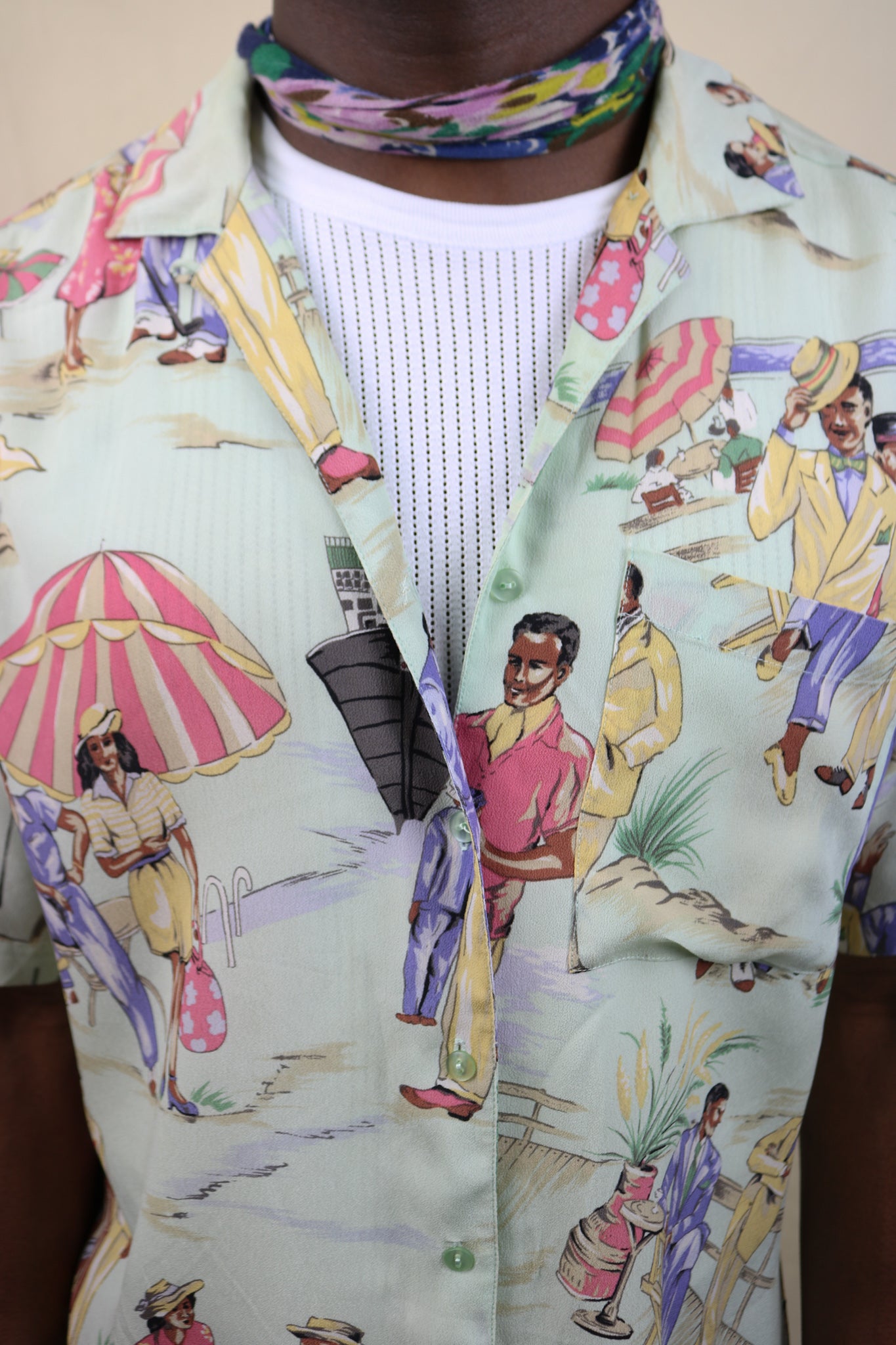 Vintage 1940s Summer Shirt