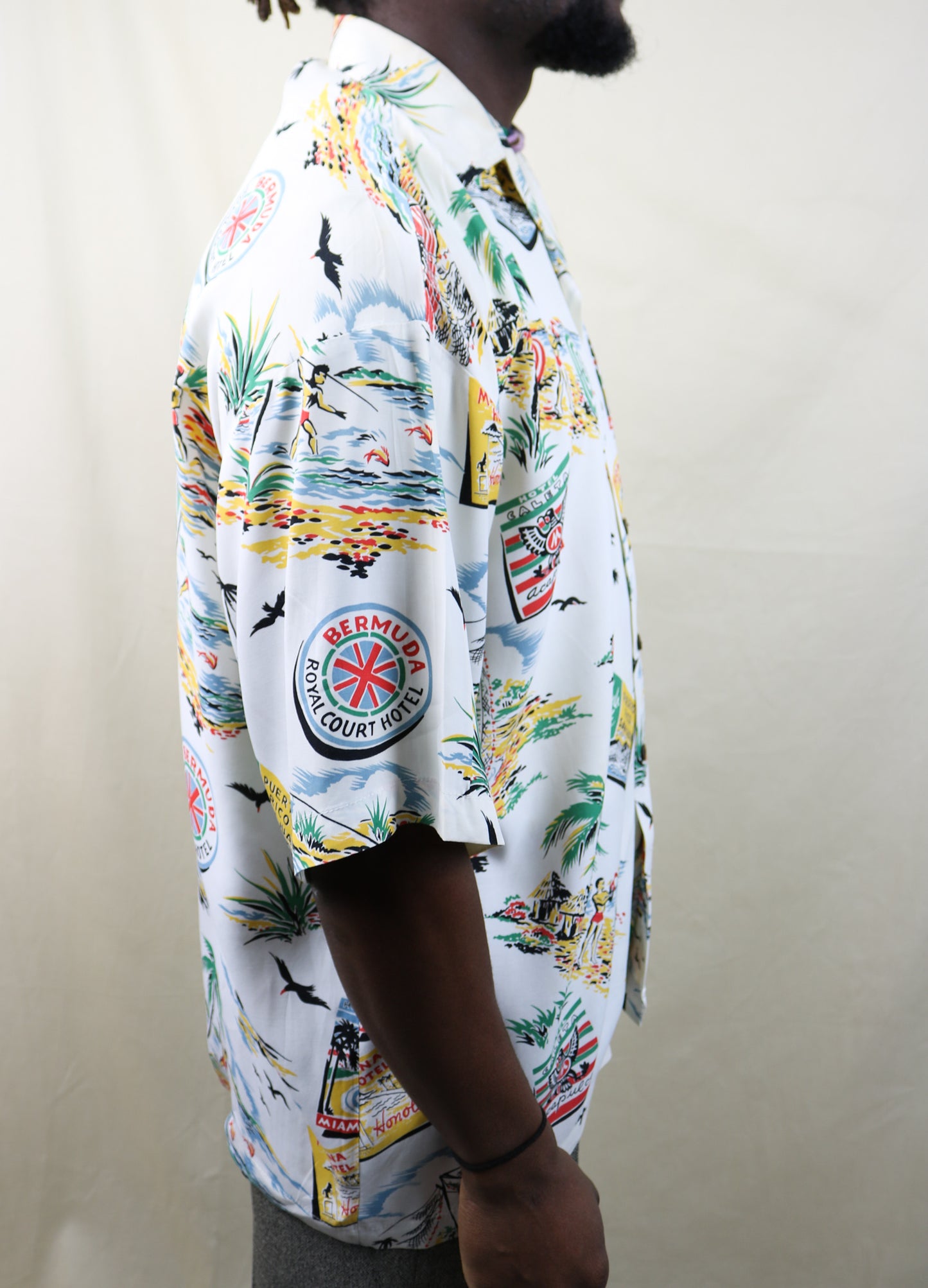 Vintage 1960s 70s Hawaiian Shirt