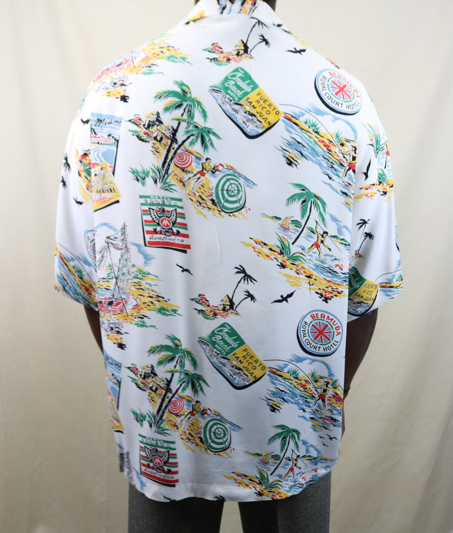 Vintage 1960s 70s Hawaiian Shirt