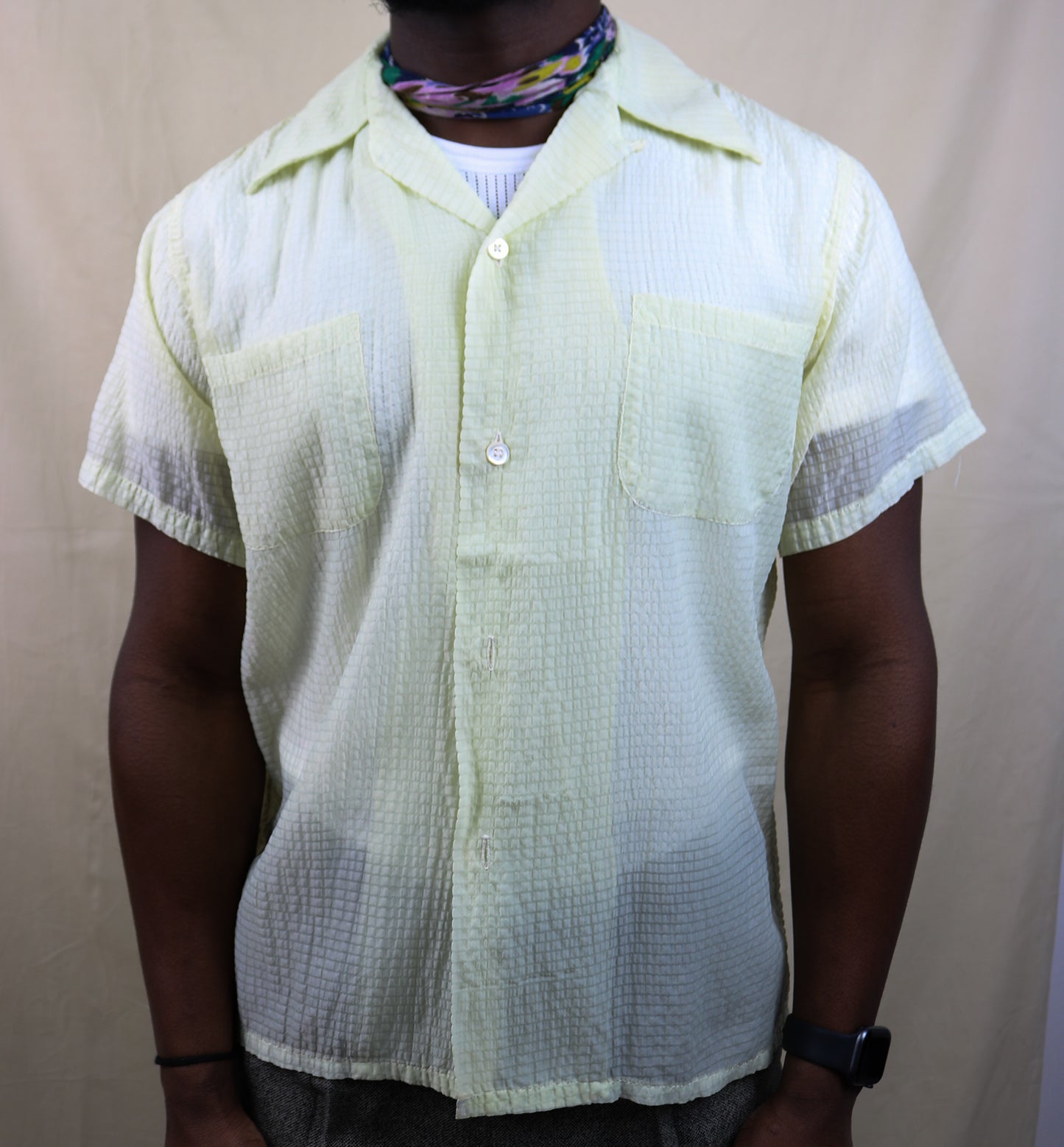 Vintage 1950s Florida Sheer Shirt