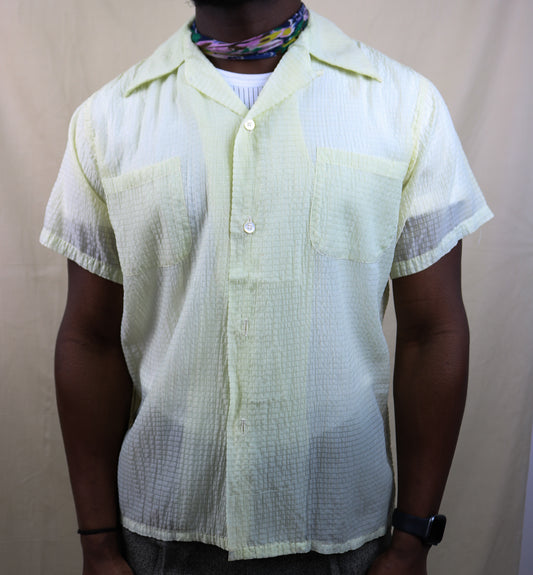 Vintage 1950s Florida Sheer Shirt