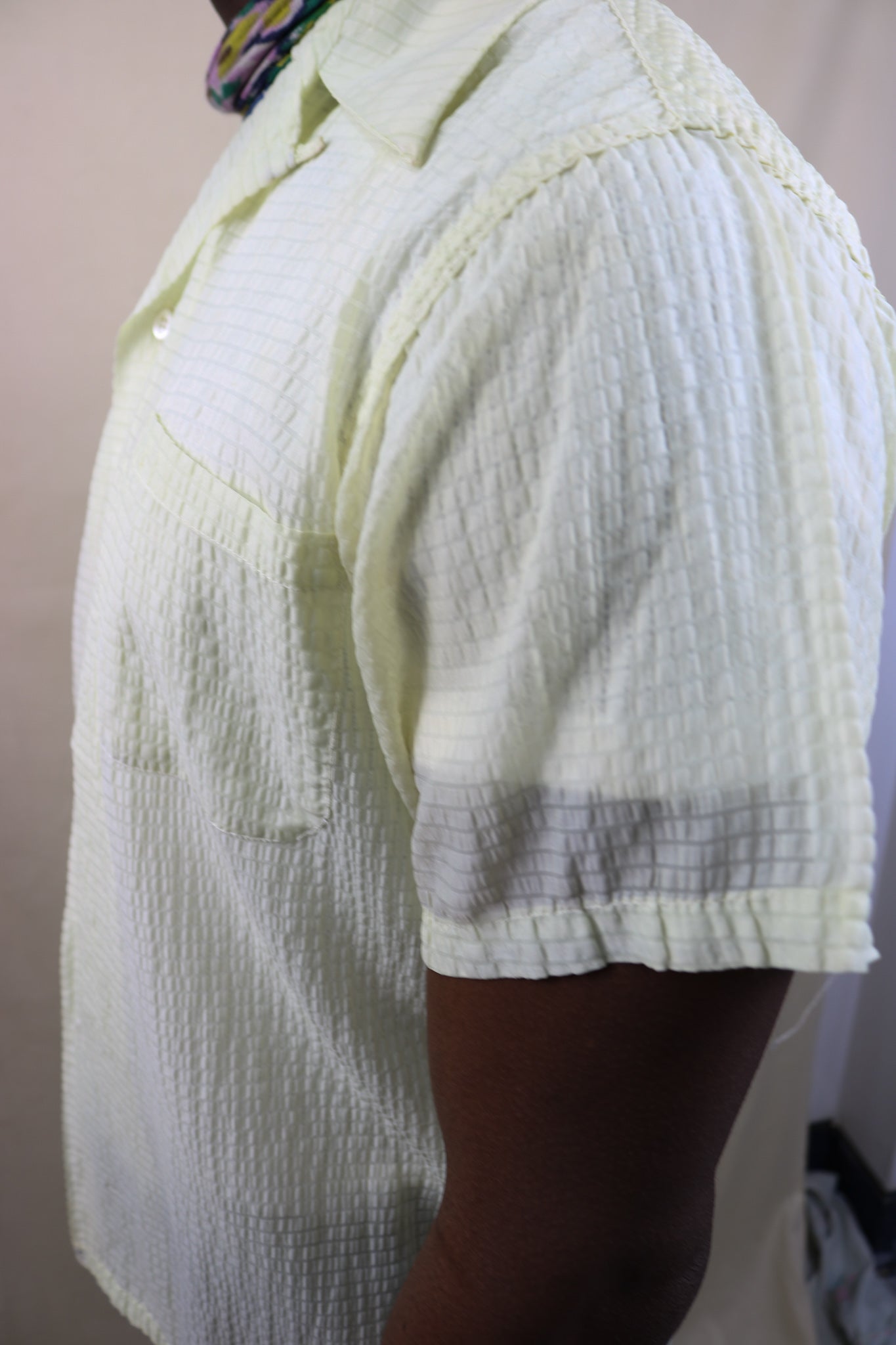 Vintage 1950s Florida Sheer Shirt