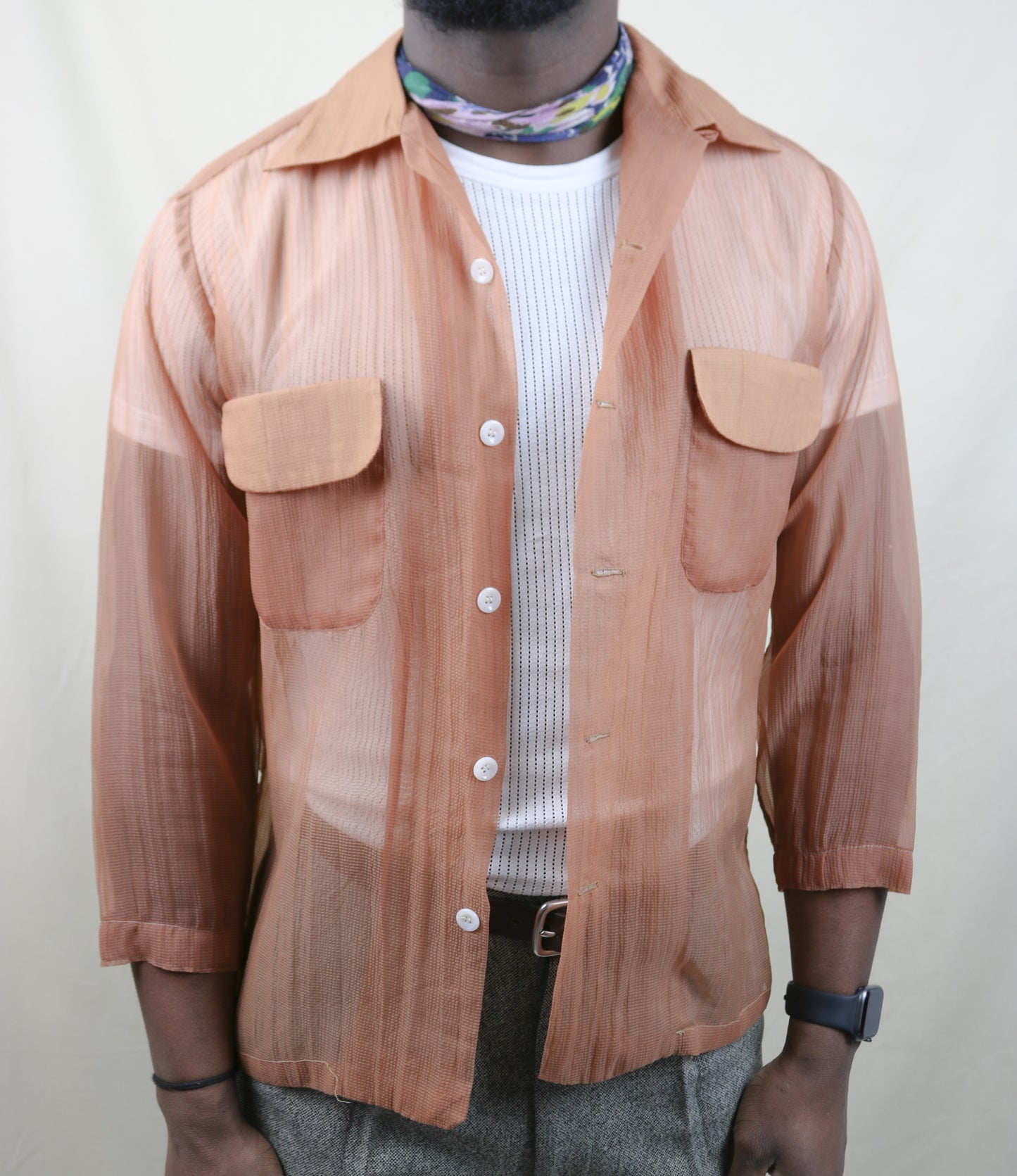 Vintage 1950s Penny’s see-thru Shirt