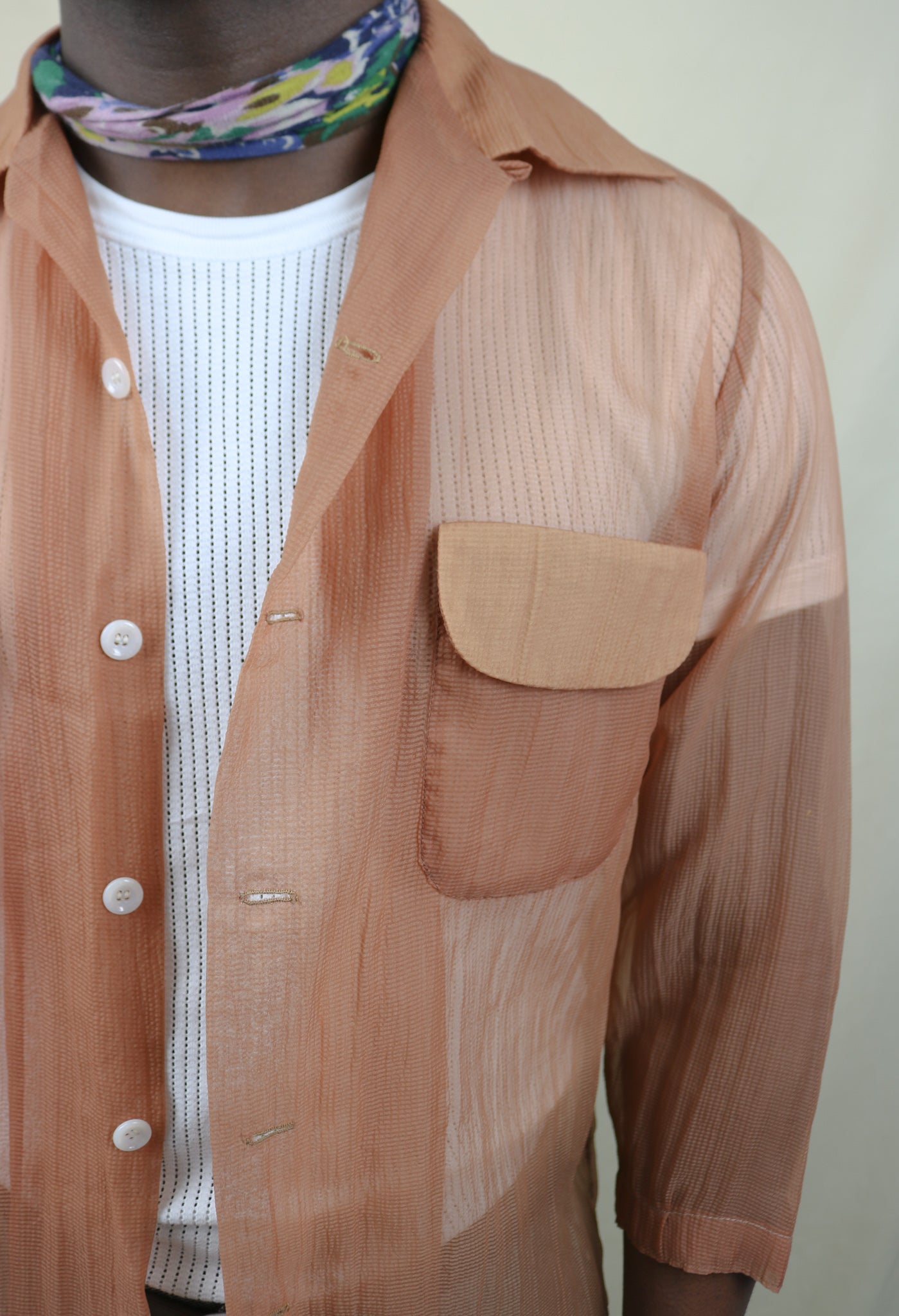 Vintage 1950s Penny’s see-thru Shirt