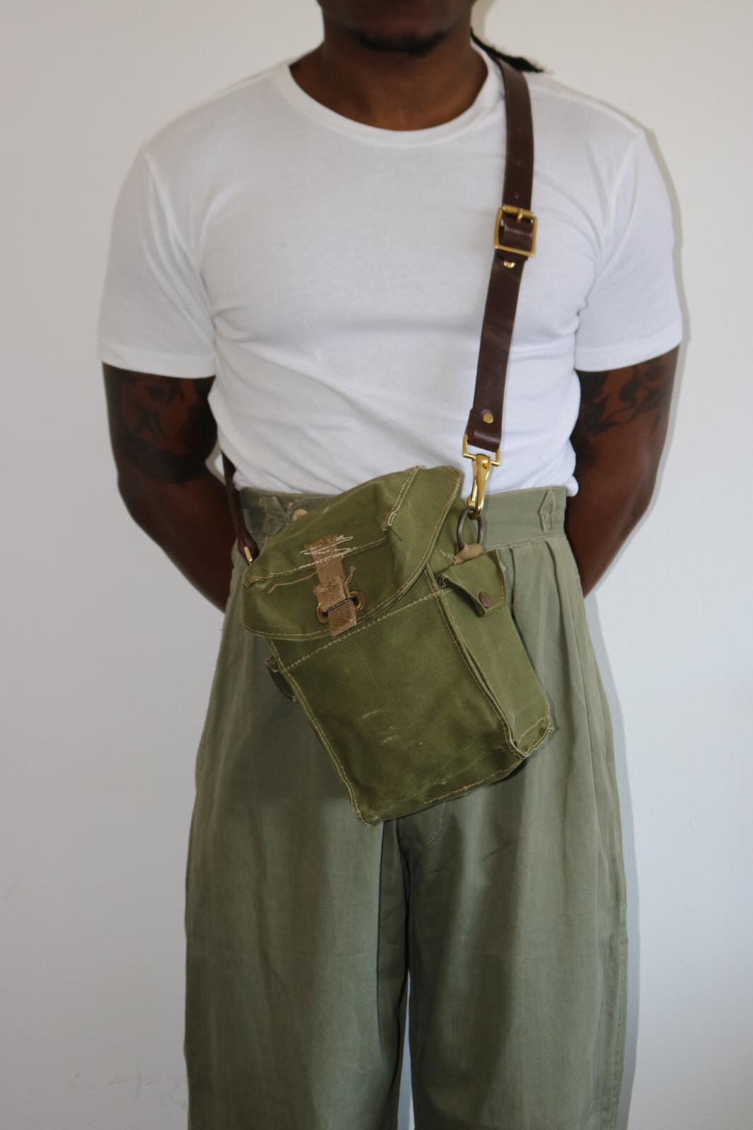 Vintage Lightweight Army Bag