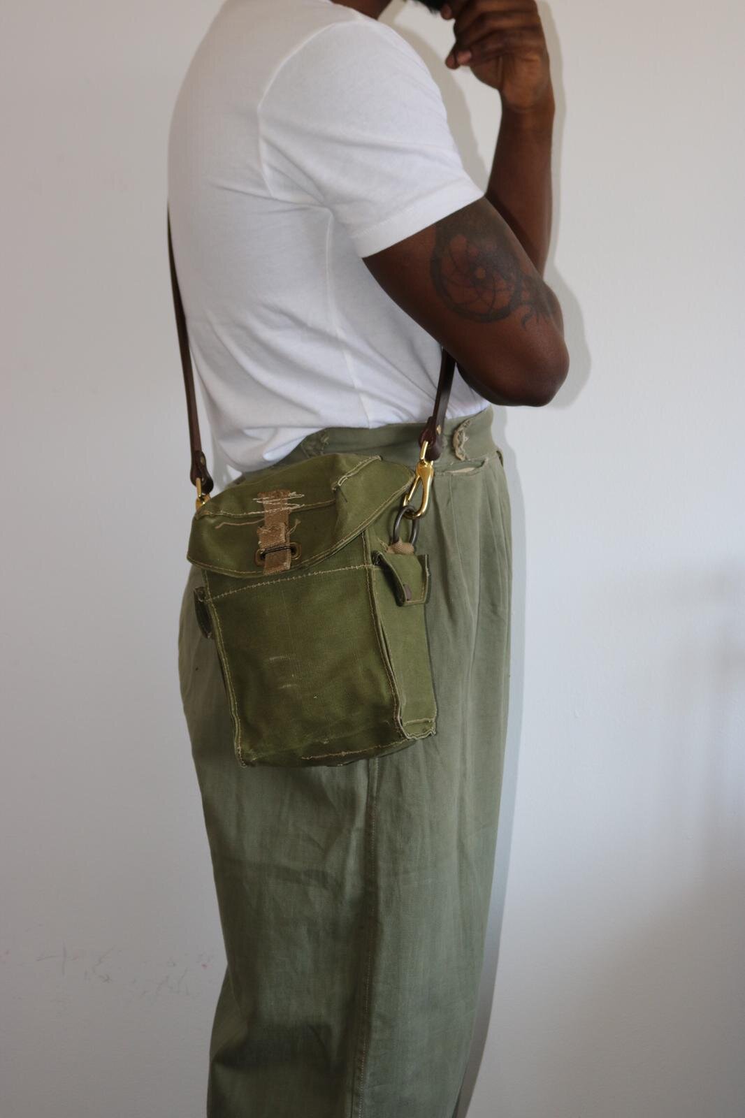 Vintage Lightweight Army Bag