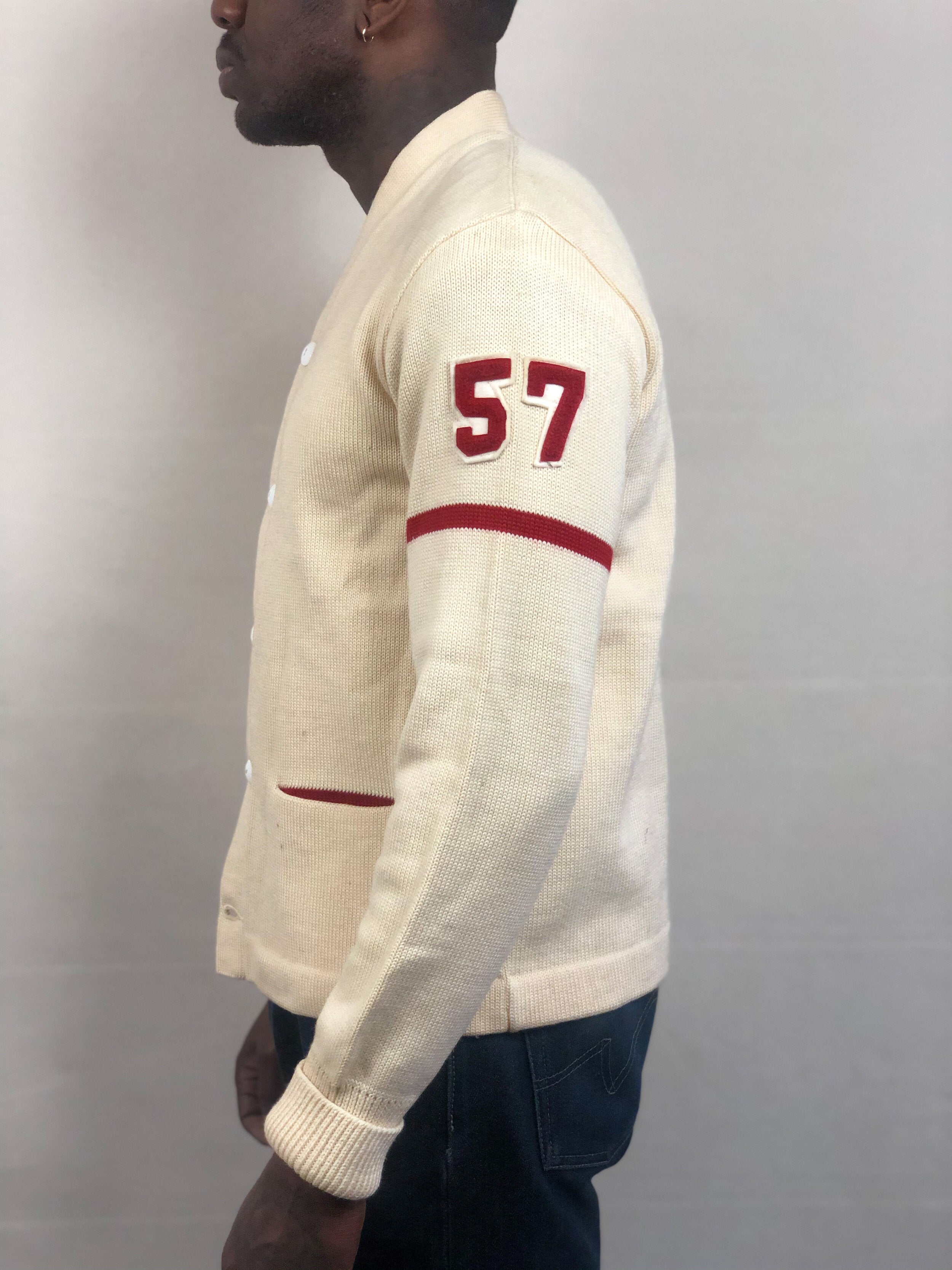 Vintage 2025 varsity sweater