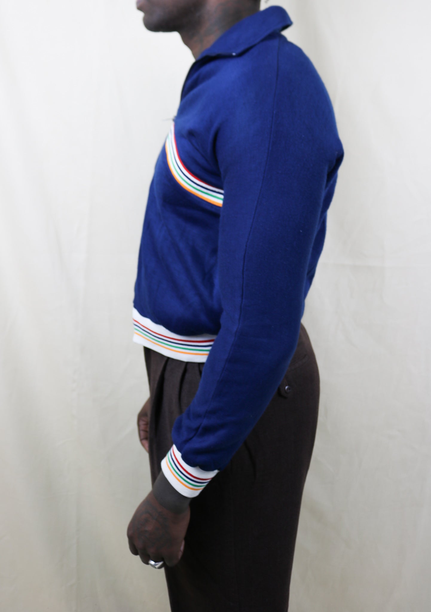 1960s Full zip sweater